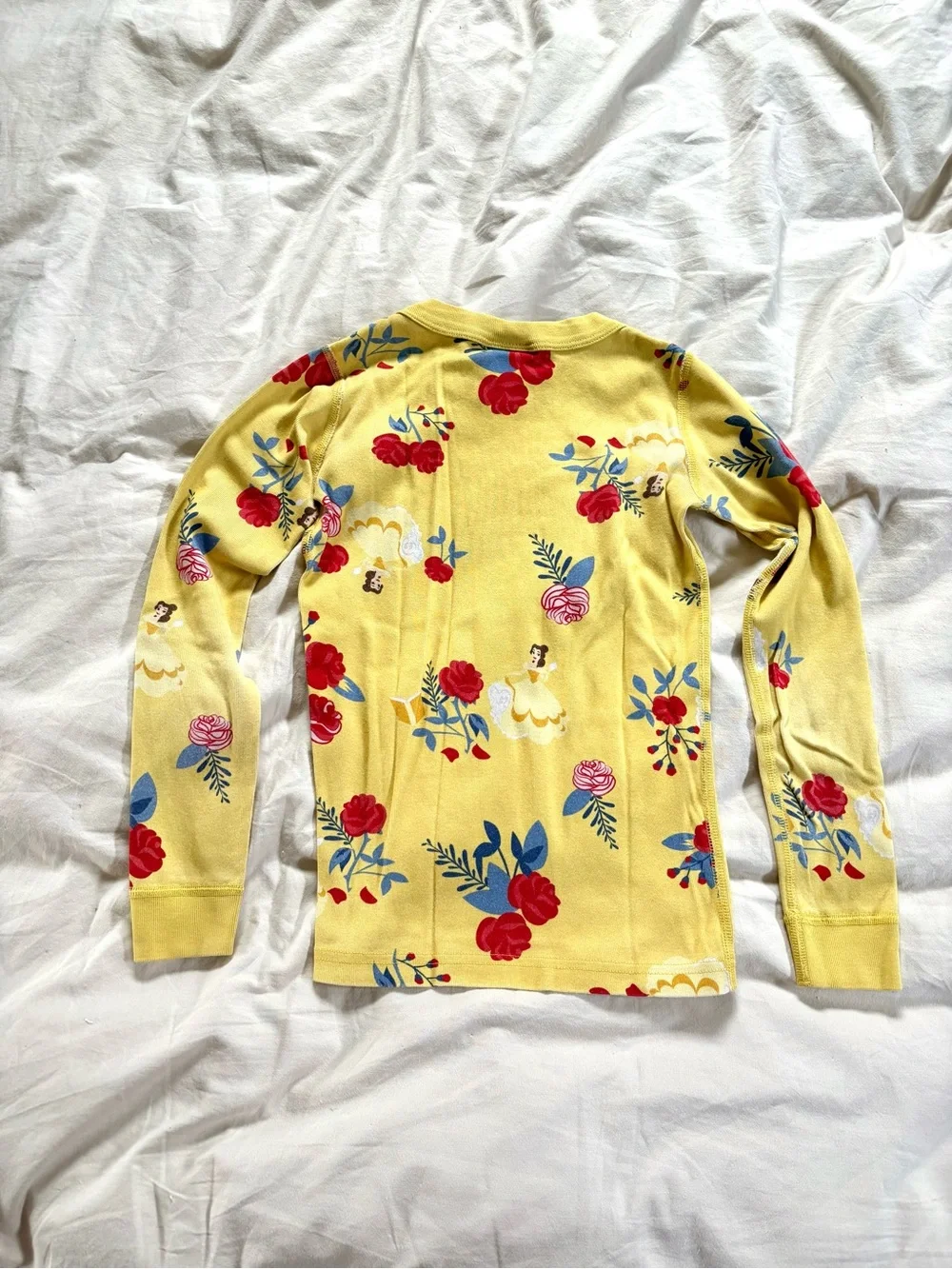 Hanna Anderson HannaJams Disney Belle Beauty & The Beast Pajama Set size 8 - Picture 5 of 8